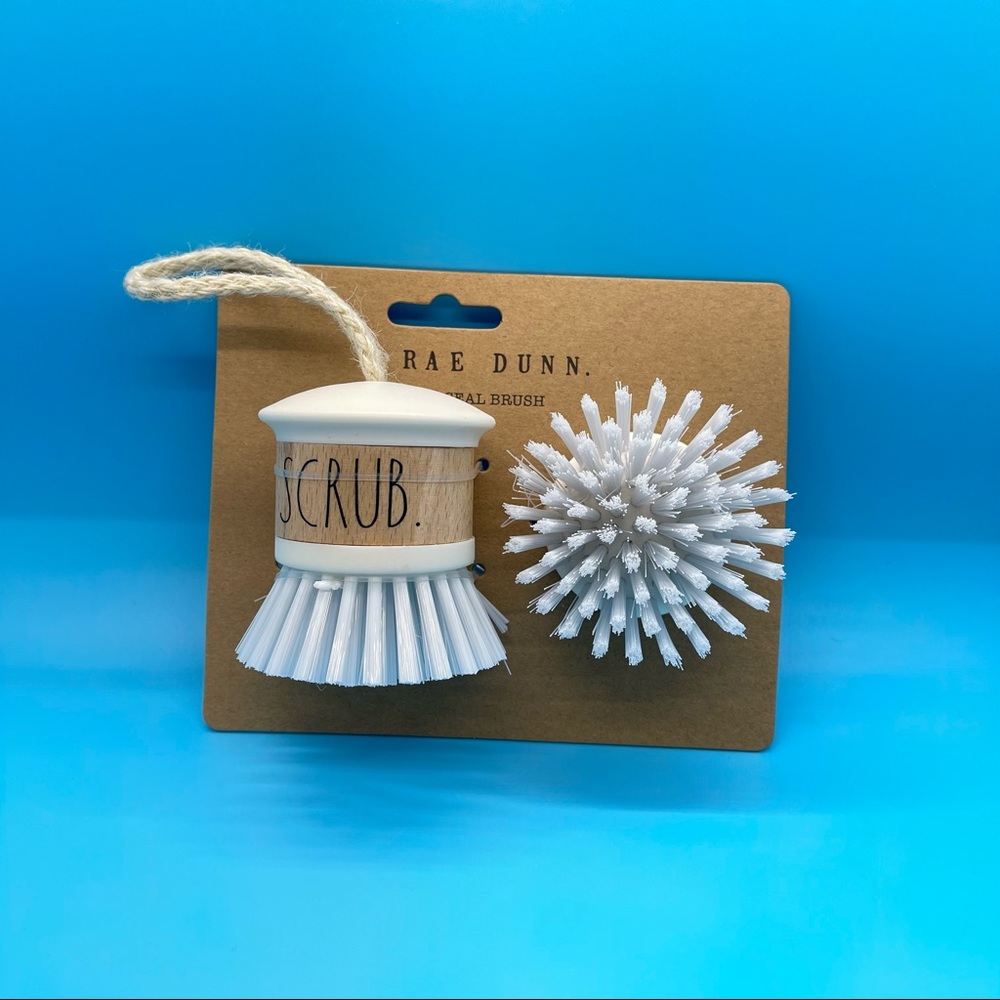 New Rae Dunn “scrub” brush